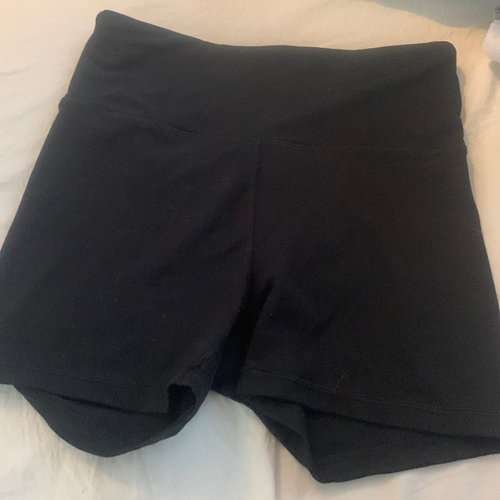 back spandex shorts